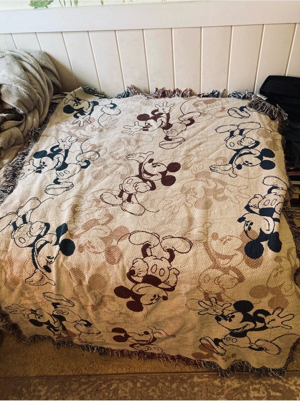 Disney Parks Mickey Mouse Throw Blanket